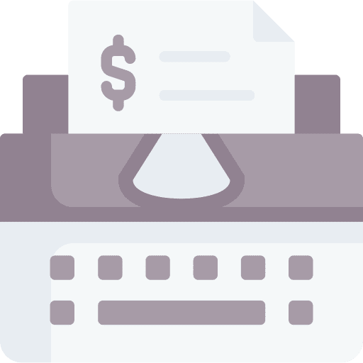 Copywriting copywriting content dollar icon