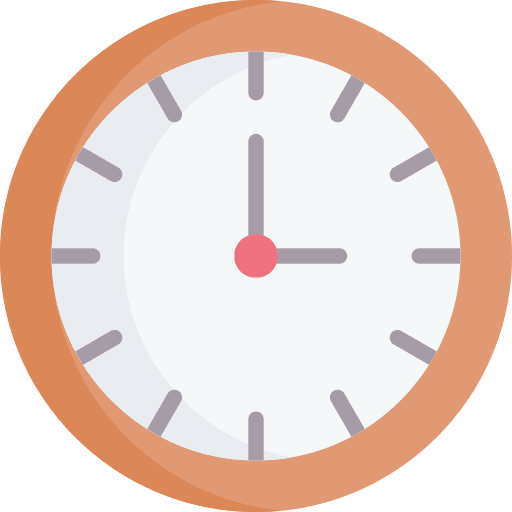 Wall clock watch tools and utensils wall clock icon