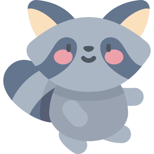 Raccoon raccoon mammal wildlife icon