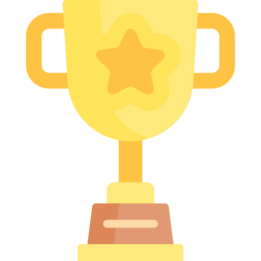 Trophy award trophy champion icon