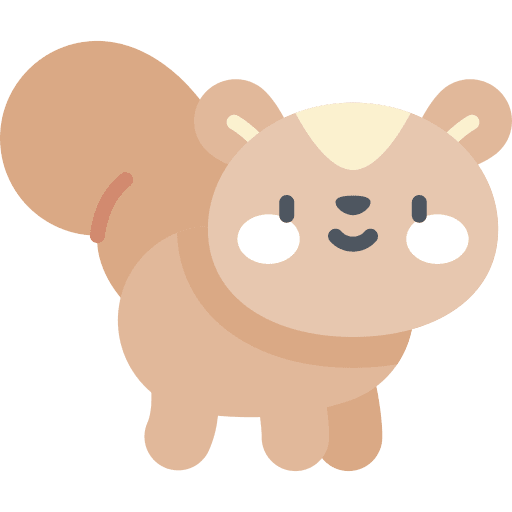 Squirrel wildlife squirrel animals icon