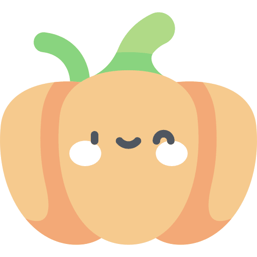 Pumpkin vegan healthy food food and restaurant icon