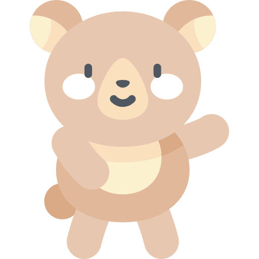 Bear animal kingdom zoo wildlife icon