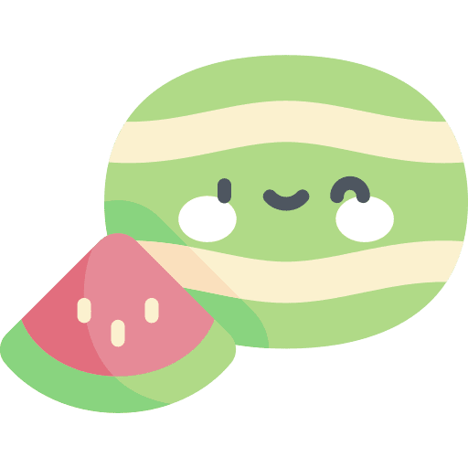 Watermelon watermelon vegan fruit icon