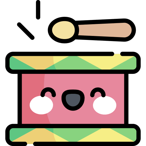 Drum orchestra drum drumstick icon