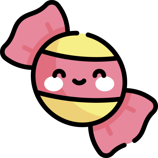 Candy dessert food candy icon