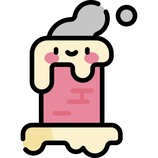 Chimney living room warm chimney icon