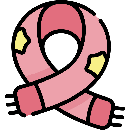 Scarf accesory scarf winter clothes icon