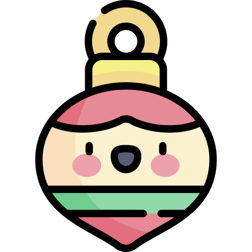 Bauble decoration christmas xmas icon