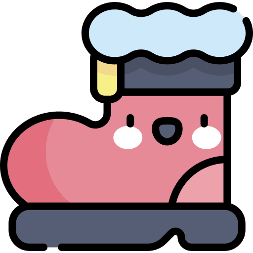 Boot footwear winter shoes clothes icon