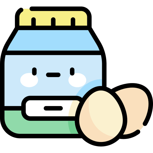 Eggnog food and restaurant drink eggnog icon