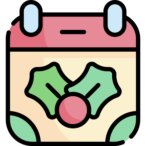Calendar holidays schedule calendar icon