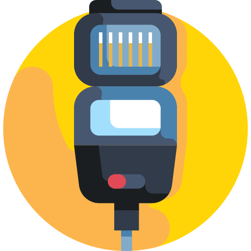 Camera flash photo photograph electronics icon