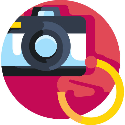 Timer seconds photo camera time icon