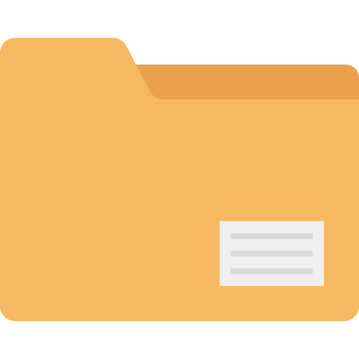 Folder files and folders file explorer file storage icon