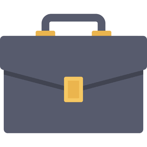 Portfolio business bag portfolio icon