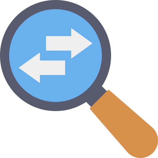 Magnifying glass directions magnifier magnifying glass icon