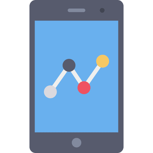 Mobile phone graphics mobile phone mobile icon