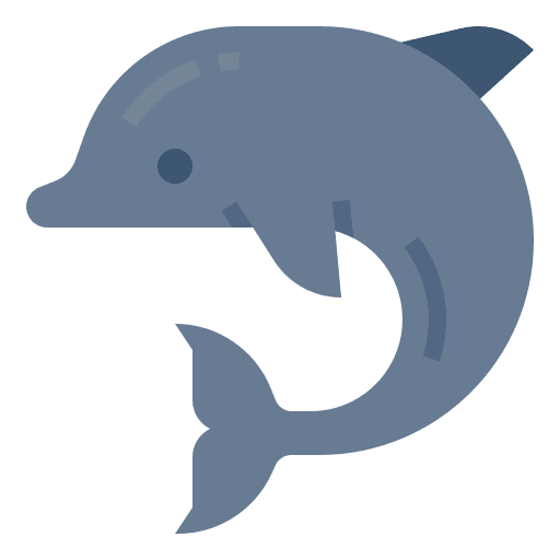 Dolphin animals mammal animal icon