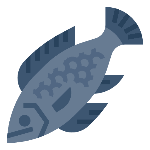 Fish fish aquatic ocean icon