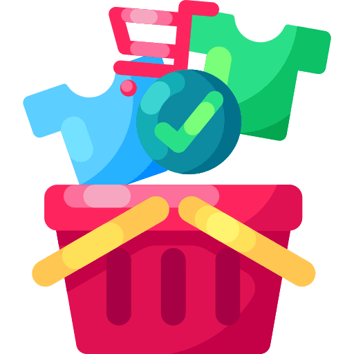 Shopping basket shopping basket online shopping fashion icon