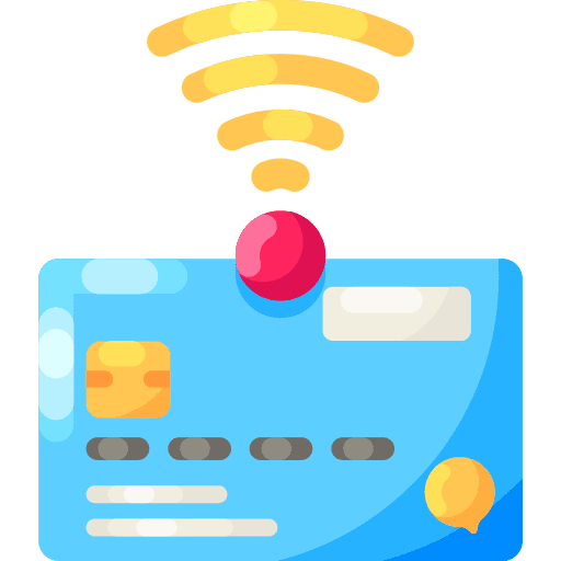 Credit card banking credit card money icon