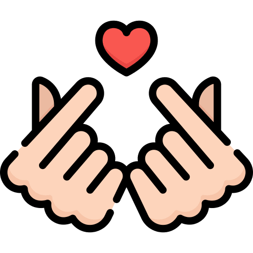 Hand gesture love hand gesture hands icon