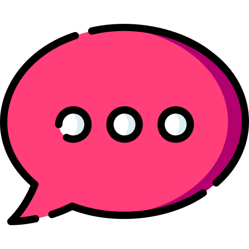 Speech bubble message conversation communications icon