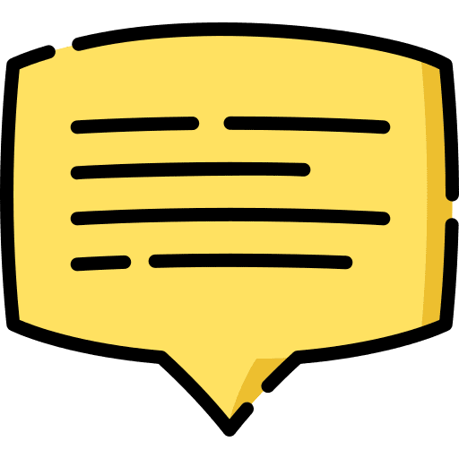 Speech bubble comic communication comment icon