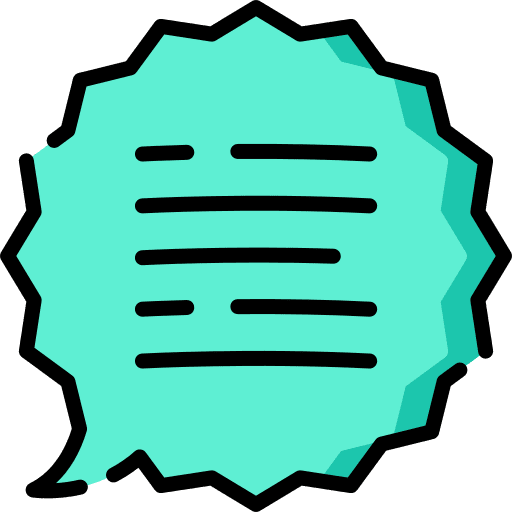 Speech bubble conversation communications chat icon