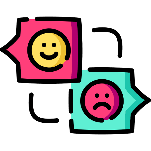 Chat conversation message comic icon