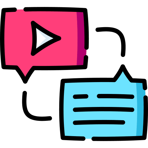 Dialogue comment conversation communications icon