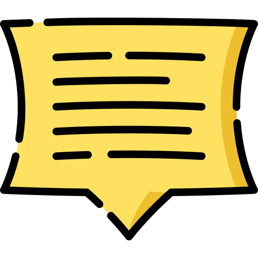 Speech bubble conversation communication chat icon