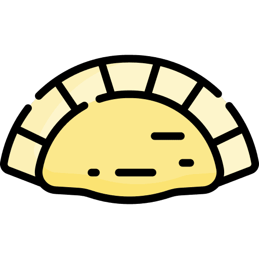 Jiaozi traditional jiaozi food and restaurant icon