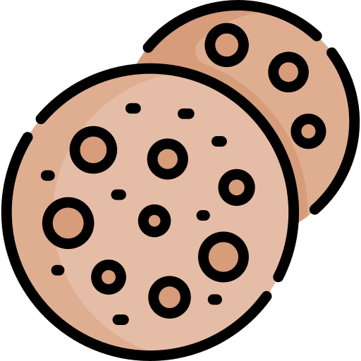 Cookies bakery food cookies icon