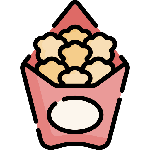 Karaage japanese food asian food traditional icon