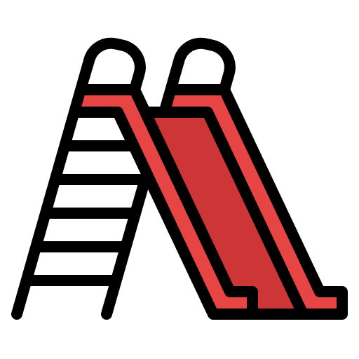 Slider kid playground childhood icon