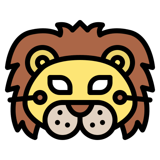 Carnival mask toys play toy icon