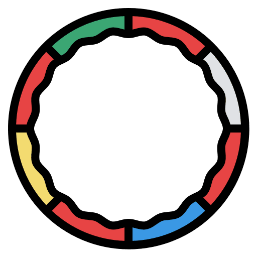 Hula hoop toys sport hula hoop icon