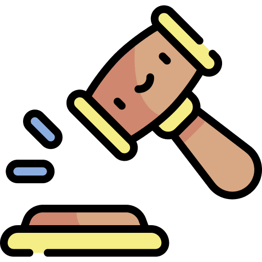 Justice judge justice legal icon