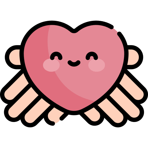 Love love solidarity give icon