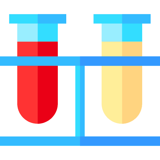 Analysis laboratory experiment education icon