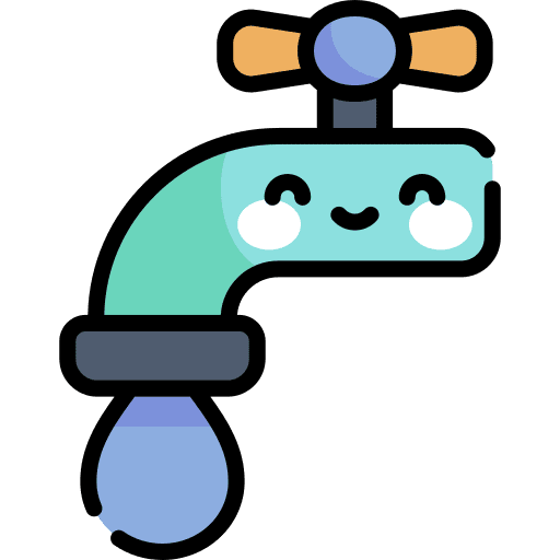 Water tap drop home furniture icon