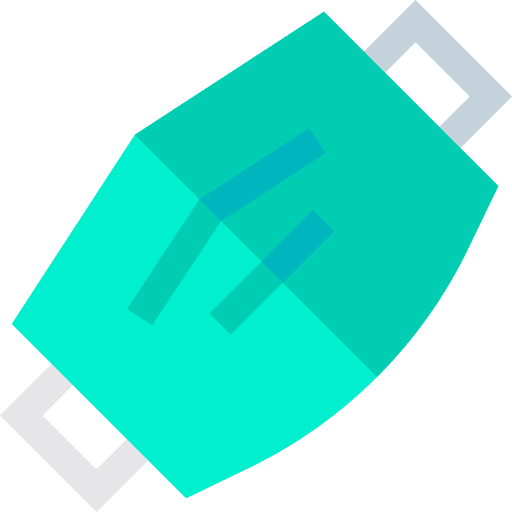 Mask sterilization face mask healthcare and medical icon