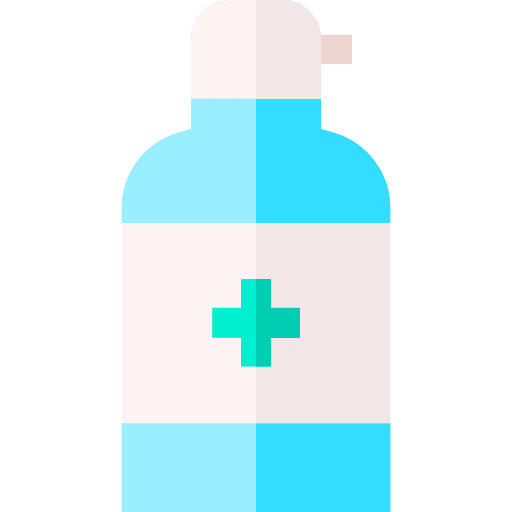 Peroxide nursery chemical bottle icon