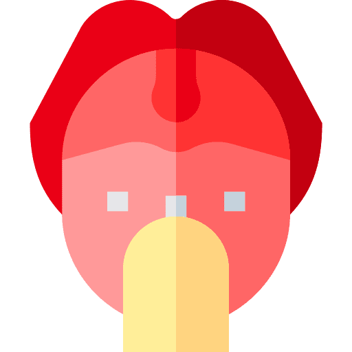 Tongue depressor inspection medical tools healthcare and medical icon