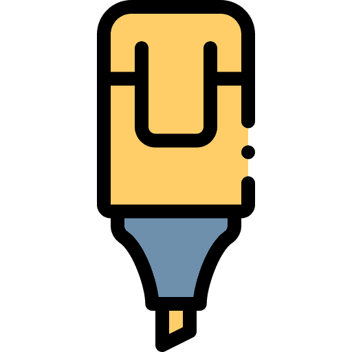 Marker marker permanent underline icon