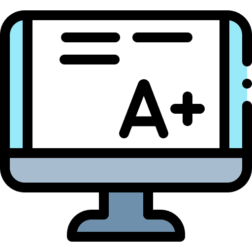 Online test browser test course icon