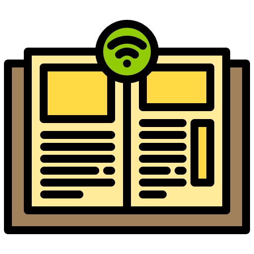 Ebook ebook elearning book icon