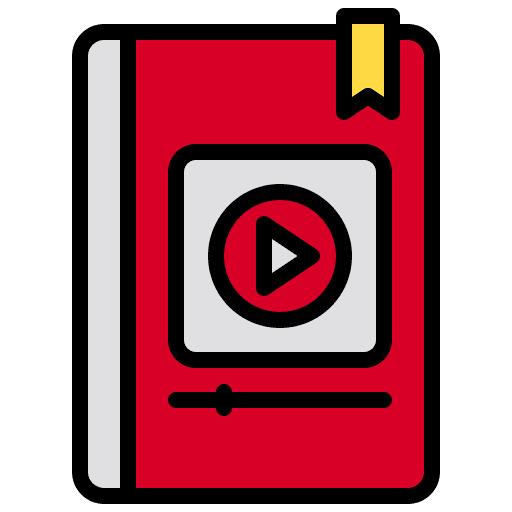 Ebook education open book elearning icon